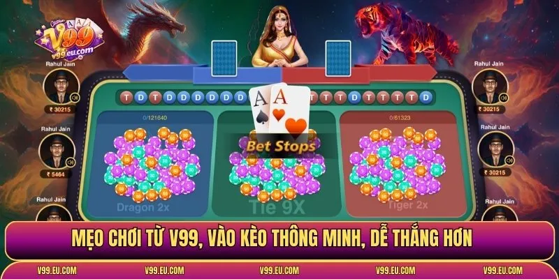 Cách chơi rồng hổ | Chi tiết luật chơi và mẹo thắng từ V99 - Va77