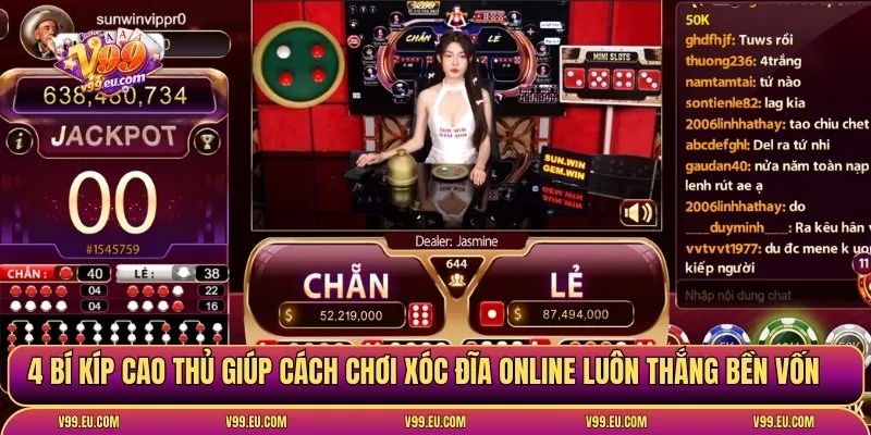 Cách chơi xóc đĩa online luôn thắng từ bí kíp của cao thủ V99 - Va77