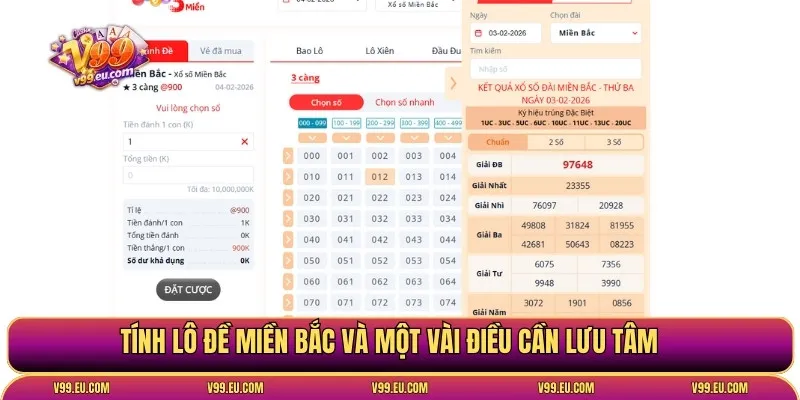 Cách tính lô đề miền bắc | Bộ kinh nghiệm hay từ cao thủ V99 - Va77