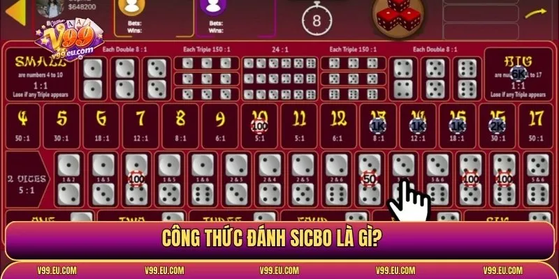 Công thức đánh sicbo hiệu quả cho người mới dễ thắng - Va77