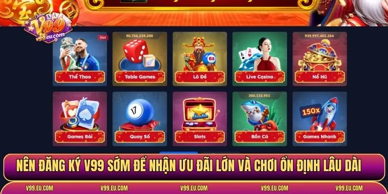 Đăng ký V99 | 3 bước mở tài khoản, nhận ưu đãi cực lớn - Va77
