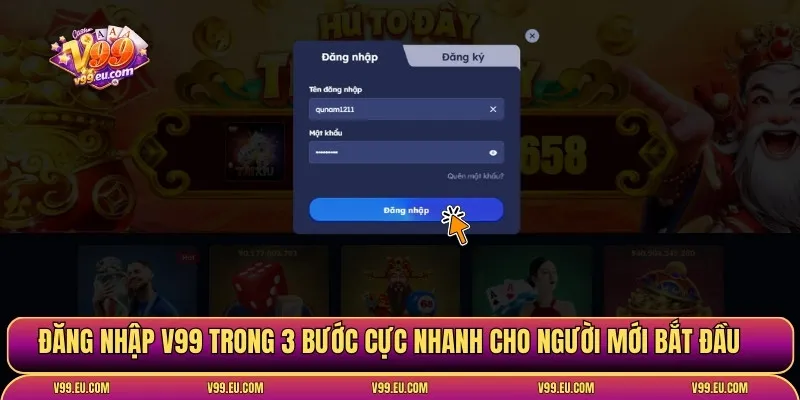 Đăng nhập V99 nhanh, đúng link, tránh được lỗi phổ biến - Va77